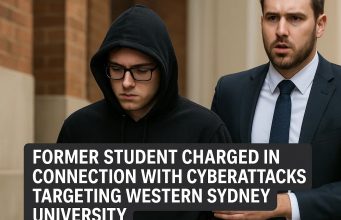 Former student charged in connection with cyberattacks targeting Western Sydney University.