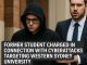 Former student charged in connection with cyberattacks targeting Western Sydney University.