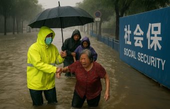 China broadens its social security support as severe flooding and extreme rainfall continue to impact the country.