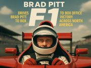 ‘F1’ drives Brad Pitt to box office victory across North America.