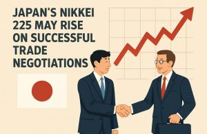 Japan’s Nikkei 225 may rise on successful trade negotiations.
