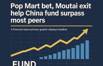 Pop Mart bet, Moutai exit help China fund surpass most peers.