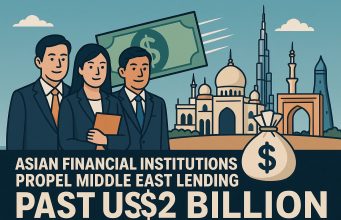 Asian financial institutions propel Middle East lending past US$2 billion.