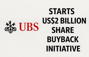 UBS starts US$2 billion share buyback initiative.