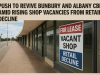 Push to Revive Bunbury and Albany CBDs Amid Rising Shop Vacancies from Retail Decline