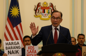 Malaysian Prime Minister Anwar announces cash aid and fuel subsidy reforms amid growing unrest over escalating living expenses.