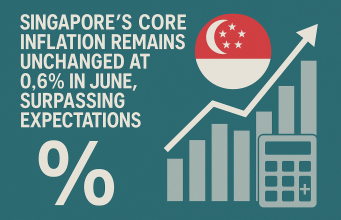 Singapore’s Core Inflation Remains Unchanged at 0.6% in June, Surpassing Expectations