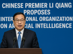 Chinese Premier Li Qiang has proposed creating an international organization to foster global collaboration on artificial intelligence.
