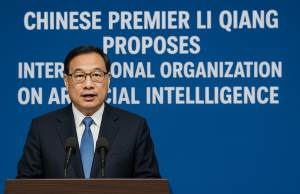 Chinese Premier Li Qiang has proposed creating an international organization to foster global collaboration on artificial intelligence.