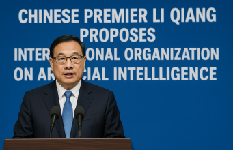 Chinese Premier Li Qiang has proposed creating an international organization to foster global collaboration on artificial intelligence.