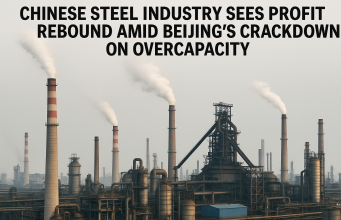 Chinese Steel Industry Sees Profit Rebound Amid Beijing’s Crackdown on Overcapacity