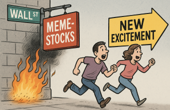 Meme-Stock Frenzy Cools on Wall Street as Retail Investors Chase New Excitement