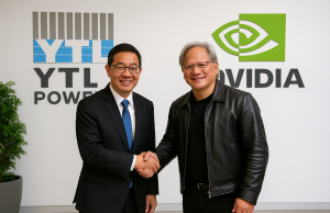 YTL Power of Malaysia and Nvidia establish a RM10 billion collaboration to build environmentally friendly AI infrastructure.