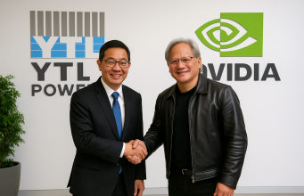 YTL Power of Malaysia and Nvidia establish a RM10 billion collaboration to build environmentally friendly AI infrastructure.