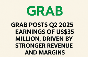Grab Posts Q2 2025 Earnings of US$35 Million, Driven by Stronger Revenue and Margins