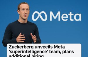 Zuckerberg unveils Meta ‘superintelligence’ team, plans additional hiring.