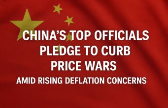 China’s top officials pledge to curb price wars amid rising deflation concerns.
