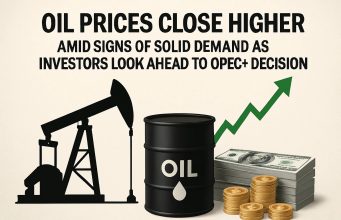 Oil prices close higher amid signs of solid demand as investors look ahead to OPEC+ decision