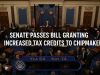 Senate passes bill granting increased tax credits to chipmakers