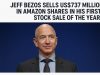 Jeff Bezos sells US$737 million in Amazon shares in his first stock sale of the year