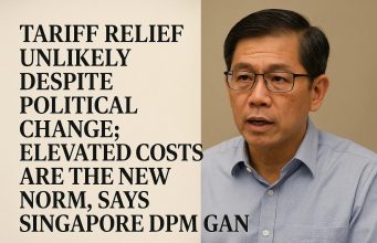 Tariff relief unlikely despite political change; elevated costs are the new norm, says Singapore DPM Gan