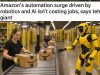 Amazon’s automation surge driven by robotics and AI isn’t costing jobs, says tech giant