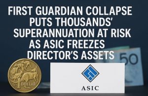 First Guardian collapse puts thousands’ superannuation at risk as ASIC freezes director’s assets