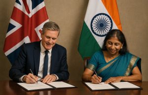 The United Kingdom and India have finalized a free trade agreement that dramatically reduces tariffs and removes numerous trade obstacles.