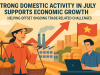 Strong domestic activity in Vietnam during July supports economic growth, helping offset ongoing trade-related challenges.
