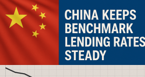 China kept its benchmark lending rates steady in August, in line with market expectations.
