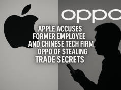 Apple accuses former employee and Chinese tech firm Oppo of stealing trade secrets.